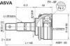 ASVA TY-37 Joint Kit, drive shaft